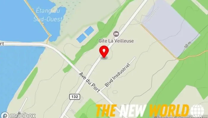 map of Caserne Incendie Cacouna Fire station in Cacouna