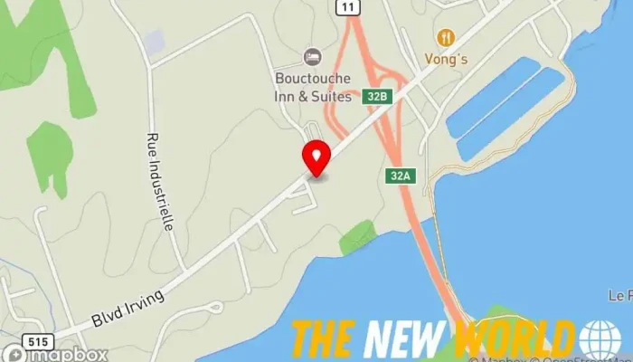 map of CBDC Kent Business development service in Bouctouche