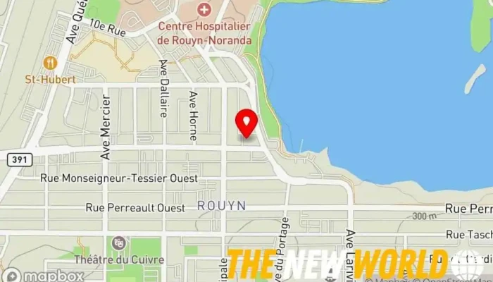 map of CC Consultants | Conseil et créativité Business management consultant in Rouyn-Noranda