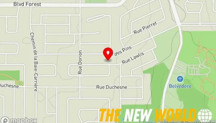 map of Centrale Inspections Technique Real estate surveyor, Commercial real estate inspector in Val-d'Or