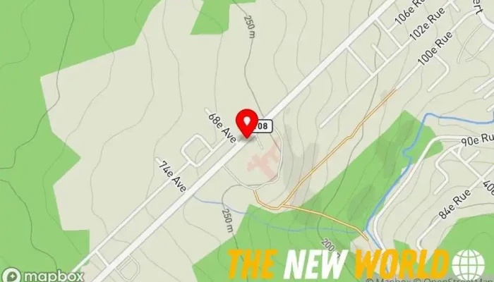 map of Centre de réadaptation en déficience physique Chaudière-Appalaches Rehabilitation center in Beauceville