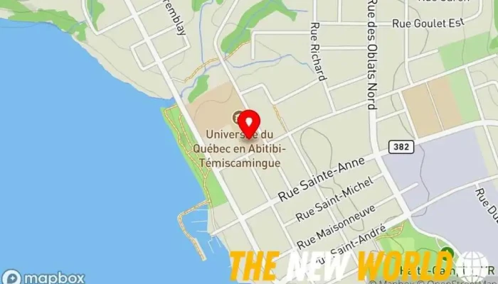 map of Centre Frère-Moffet Educational institution, School in Ville-Marie