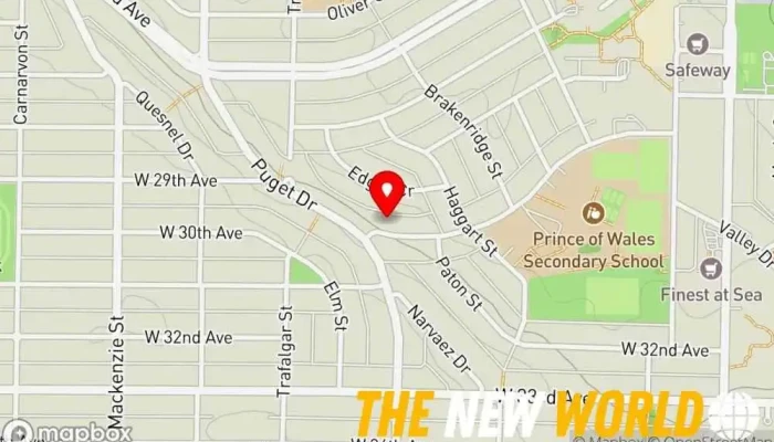 map of Chaistudio Computer support and services, Computer consultant, Web hosting company in Vancouver