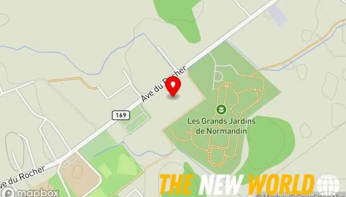 map of Chamber of Commerce and Industry Chamber of Commerce in Normandin