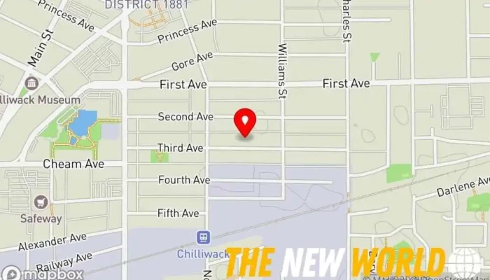map of Chilliwack Website Design & Software Development Company Software company in Chilliwack