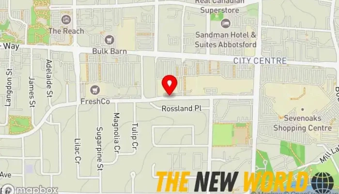 map of Chris Drinovz Employment attorney, Insurance attorney, Labor relations attorney, Occupational safety and health in Abbotsford