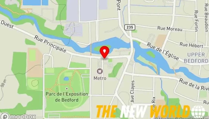 map of CIBC Financial Advisor: Sylvie Grenier Financial consultant in Bedford