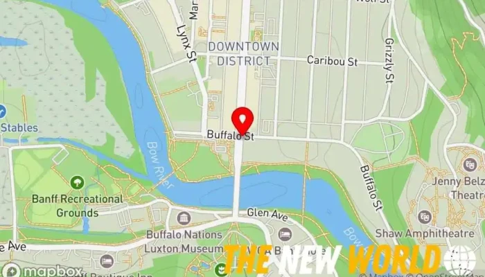 map of CIBC Mortgage Advisor: Tatsiana Grusha Financial consultant in Banff