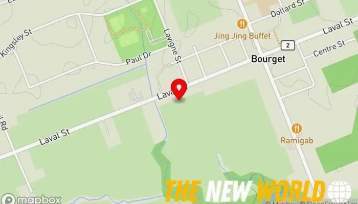 map of Clarence-Rockland Fire Services-Fire Station 1 Fire station in Bourget