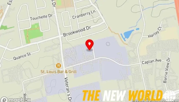 map of Clearcomm Information Design Business management consultant in Barrie