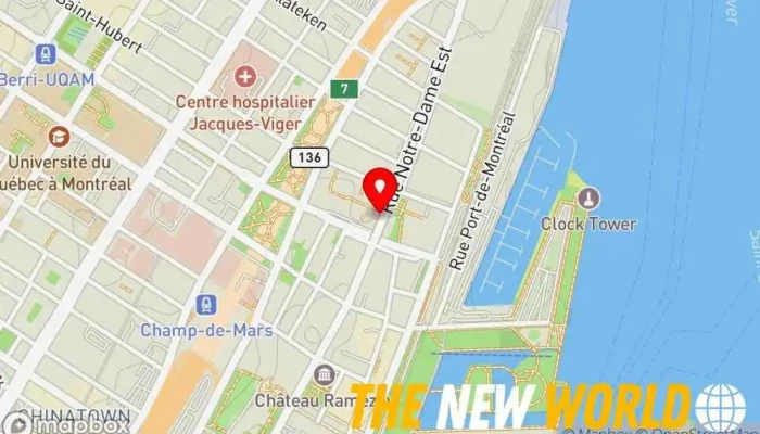 map of ClickControl IT & Cybersecurity Services Computer service, Computer networking service, Computer repair service, Computer security service, Computer support and services in Montreal