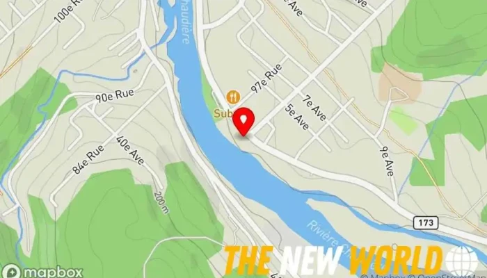 map of Clinique Physiflex Massage therapist in Beauceville