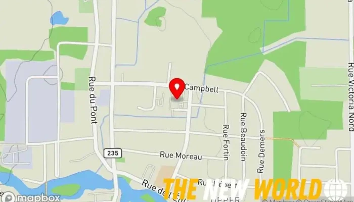 map of CLSC - CHSLD La Pommeraie Hospital in Bedford