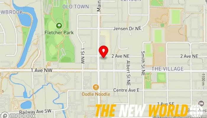 map of CMW Professional Corporation Accounting firm in Airdrie