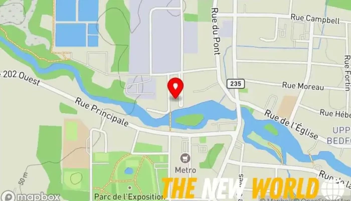 map of Coffrages GDL Construction company, Contractor in Bedford