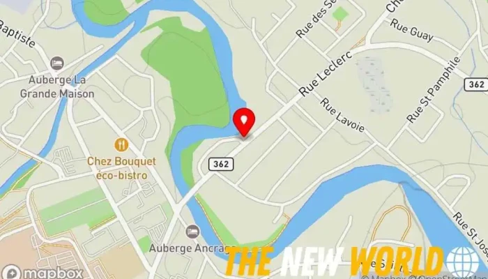 map of Coiffure Imagine'Hair Hair salon in Baie-Saint-Paul