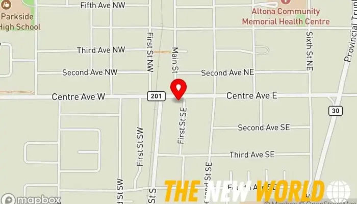 map of Cole & Mace Law Office Real estate attorney, Estate planning attorney, Family law attorney in Altona