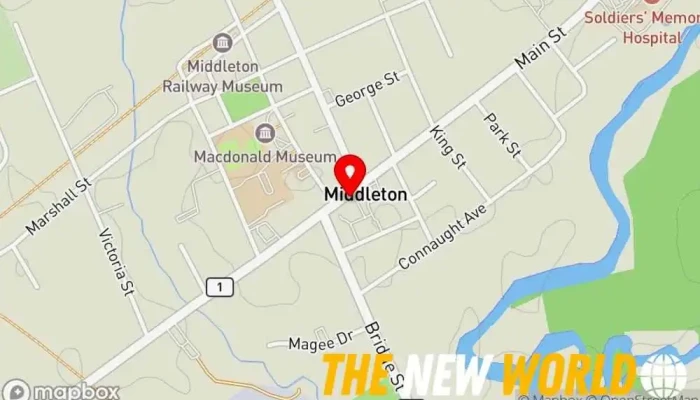 map of Colin Crowell, REALTOR® Real estate agency, Real estate consultant in Middleton