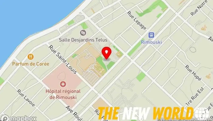 map of Comite Logement Rimouski-Ngtt Charity in Rimouski
