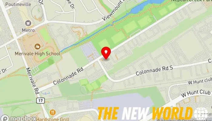 map of Commissionaires - Ottawa (Nepean) Security service, Fingerprinting service, Security guard service in Nepean