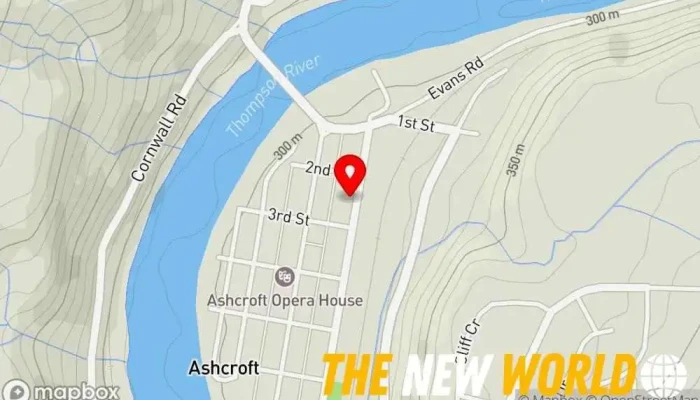 map of Community Futures Sun Country Business management consultant in Ashcroft