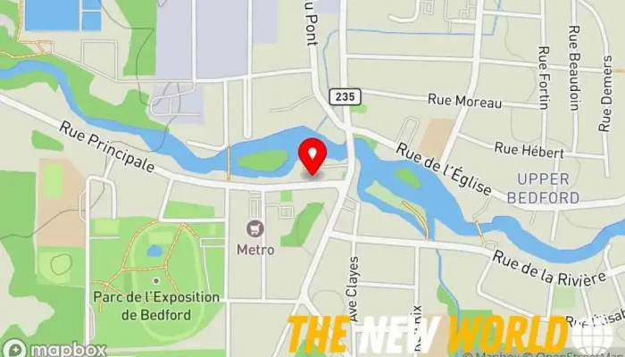 map of Comptoir Moutarde Restaurant, Caterer in Bedford