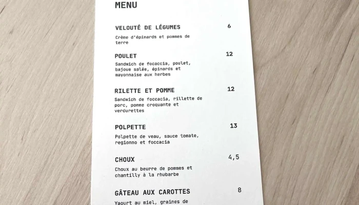 Comptoir Moutarde -  Prices - Bedford