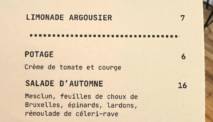 Comptoir Moutarde -  Restaurant - Bedford