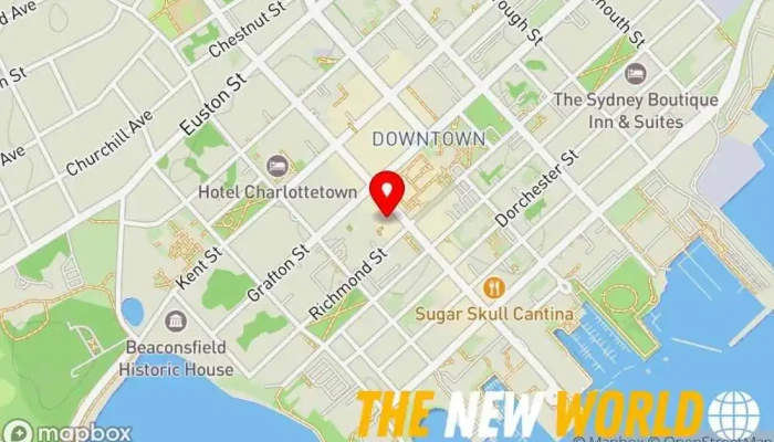 map of Confederation Capital Consultant, Business management consultant in Charlottetown