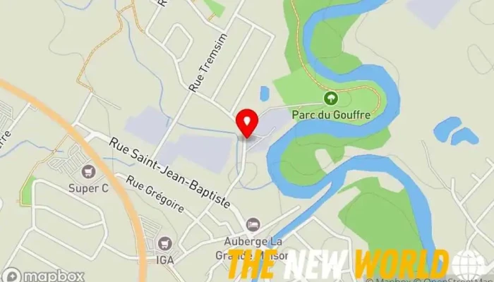 map of Construction CP Boivin Inc General contractor in Baie-Saint-Paul
