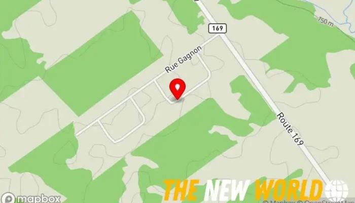 map of Construction Robin Gagnon Construction company in Albanel