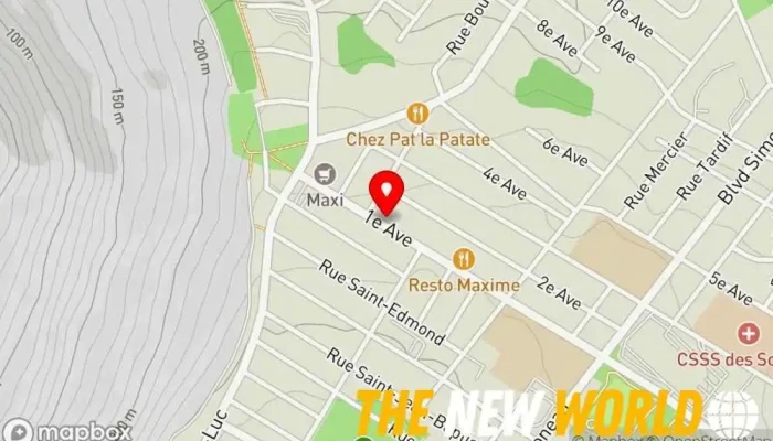 map of Corbeil Drouin Notaires Notary public in Val-des-Sources