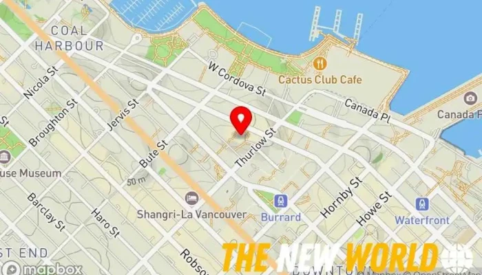 map of Coriolis Consulting Corporation Real estate consultant in Vancouver
