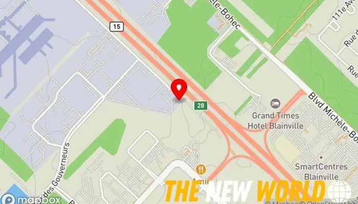 map of Corporate Access - Business Incorporation Legal services, Government office in Mirabel