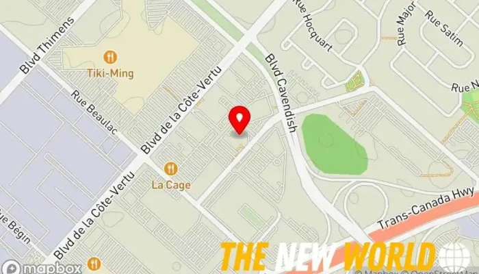 map of CORSO IT CONSULTING Corporate office in Saint-Laurent