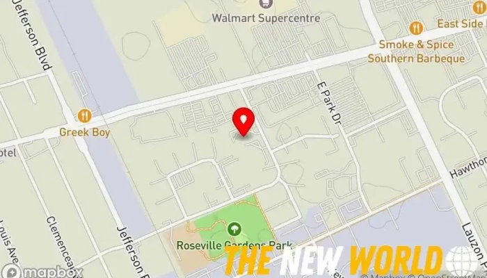 map of Coulter Software Inc. Software company in Windsor