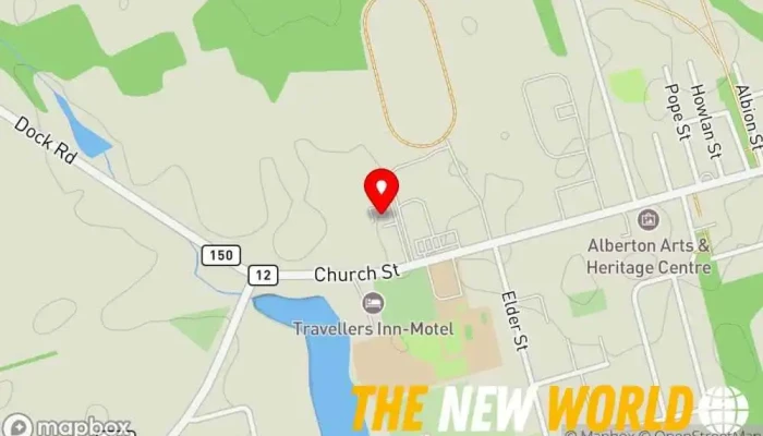map of Cox & Palmer Law firm, General practice attorney in Alberton