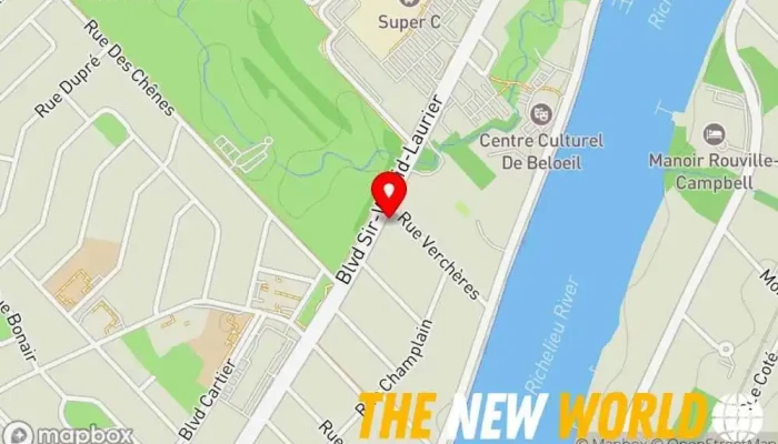 map of Creppa & Co Breakfast restaurant, Greek restaurant in Beloeil