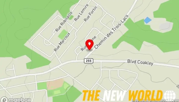 map of CrossFit Asbestos Gym in Val-des-Sources