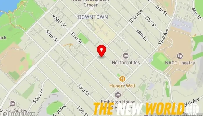 map of Crowe MacKay LLP - Yellowknife Certified public accountant, Business management consultant, Tax consultant in Yellowknife