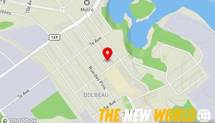 map of CSM Notaires Notary public in Dolbeau-Mistassini