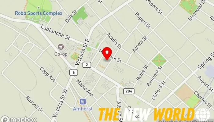 map of Cumberland Mental Health Services Mental health clinic, Professional services in Amherst