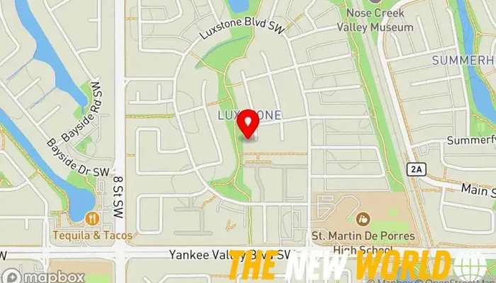 map of CYBERDOME Software company, Computer consultant, Computer networking service, Computer service, Customs office, Marketing agency, Website designer in Airdrie
