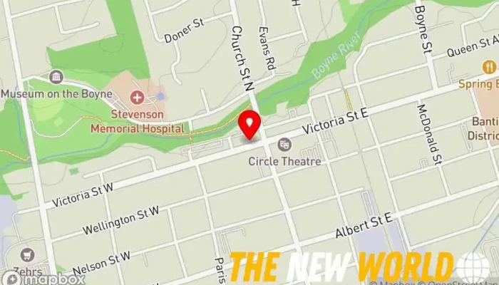 map of Cycle Canada & Tour du Canada Sightseeing tour agency in Alliston