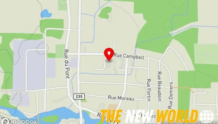 map of Dans ma bulle Spa in Bedford