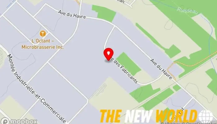 map of DANSLENUAGE.QUEBEC inc Computer consultant, Computer security service in Rimouski