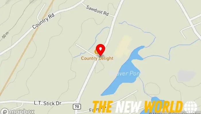 map of Dawe Calvin J & Associates Certified public accountant in Bay Roberts