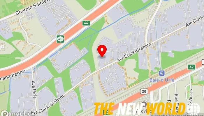 map of DB Santasalo Industrial engineer, Engineering consultant, Machine shop in Baie-D'Urfe