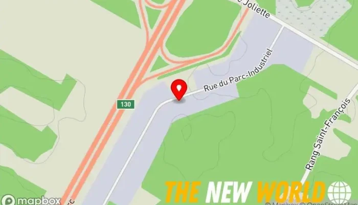 map of Deburex Aviation Aviation consultant in Lanoraie
