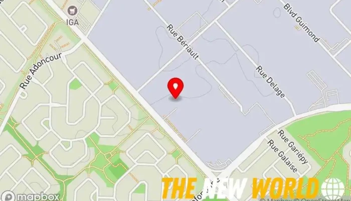 map of DECIMAL Software company in Longueuil